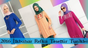 Refka Tesettür Tuniklerle Bahara Merhaba