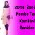 2016 Sonbahar Pembe Tesettür Kombinler